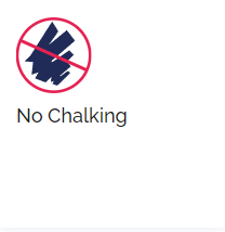 no chalking