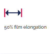 50% film elongation