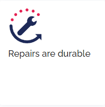 repairs are durable